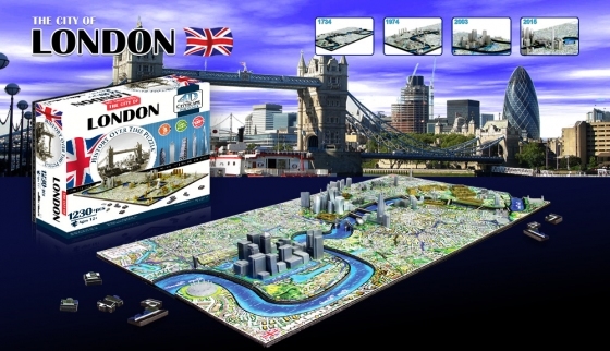 4D Cityscape LONDON Puzzle En Uygun Fiyatlarla Toprolls