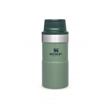 The Trigger-Action Travel Mug .25L / 8.5oz - Hammertone Green