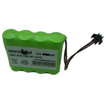 4.8v 2700mAH Oyuncak Araba Bataryası Siyah Soket