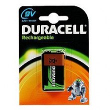 Duracell 9v 170mAH NiMH Şarj Edilebilir 9v Pil