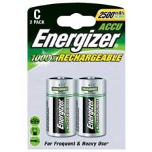 Energizer C Boy 2500mAH NiMH Şarjlı Orta Pil