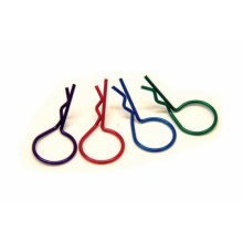 Metalik Mavi Büyük Boy BODY CLIP (6 adet)