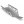 HPI87475 Main Chassis ( Silver)