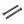 FLANGE SHAFT 3X30MM (BLACK)