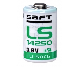 100 Adet Saft LS14250 3.6v 1/2AA Lityum Pil