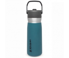 The IceFlow™  Flip Straw Water Bottle  .65L / 22oz - Lagoon