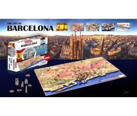 4D Cityscape BARCELONA  Puzzle