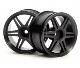 HPI3801 Corsa Wheel (26Mm Black)