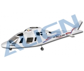 Align Agusta A-109 Scale Fuselage T-Rex 450 İçin