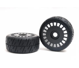 Rally X4 Tyre - Black Wheel Assy Xross Max Tyr