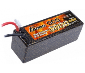 Gens Ace 5000mAh 14.8V 40C LiPo Batarya