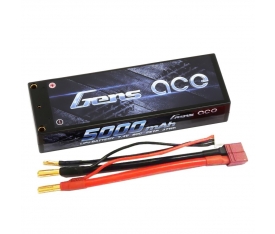 Gens Ace 5000mAh 7.4V 50C 2S1P HardCase LiPo Batarya