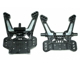 Front Long Shock Tower Inner Outer Set. (optional)
