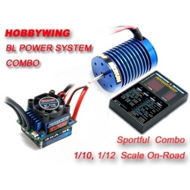 EZRun 35A ESC+4300kv 9T Motor+Programlama Kartı