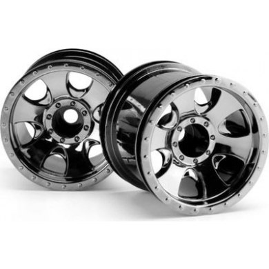 WARLOCK WHEEL BLACK CHROME (2.2İN/2PCS)